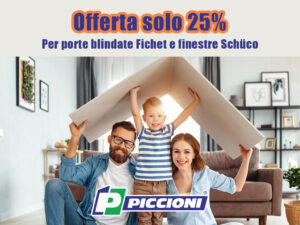 offerta porte finestre casa sicura